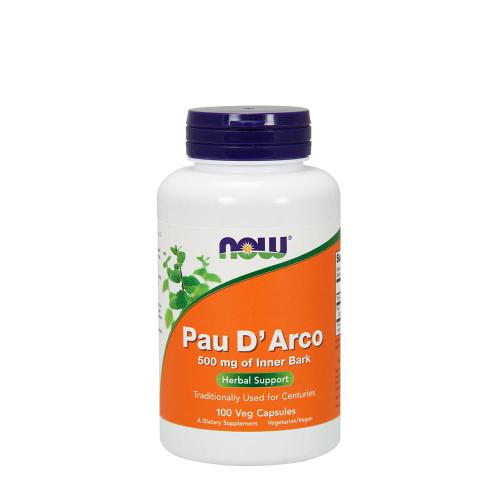 Now Foods Pau D' Arco 500 mg (100 Capsule végétale)