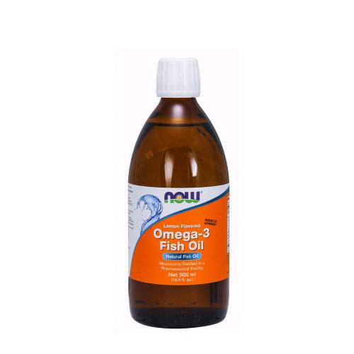 Now Foods Omega-3 Fish Oil Liquid (500 ml, Citron)