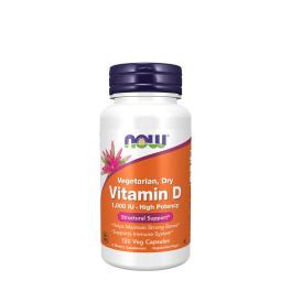   Now Foods Vitamin D 1000 IU Vegetarian, Dry (120 Capsule végétale)