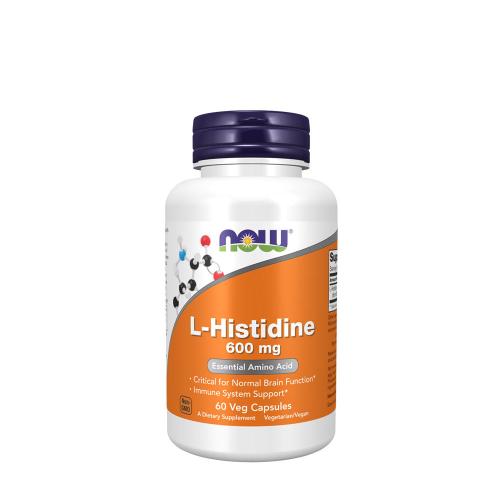 Now Foods L-Histidine 600 mg (60 Capsule végétale)