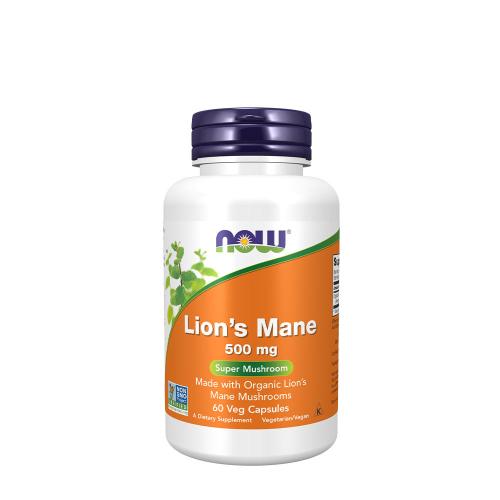 Now Foods Lion's Mane Mushroom (60 Capsule)