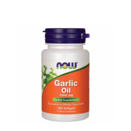 Now Foods Garlic Oil 1500 mg  (100 Capsule molle)