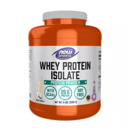 Now Foods Whey Protein Isolate (2268 g, Vanille Crémeuse)