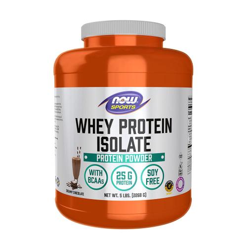 Now Foods Whey Protein Isolate (2268 g, Chocolat)