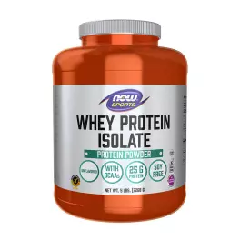 Now Foods Whey Protein Isolate (2268 g, Sans Arôme)