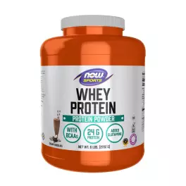 Now Foods Whey Protein (2722 g, Chocolat Crémeux)