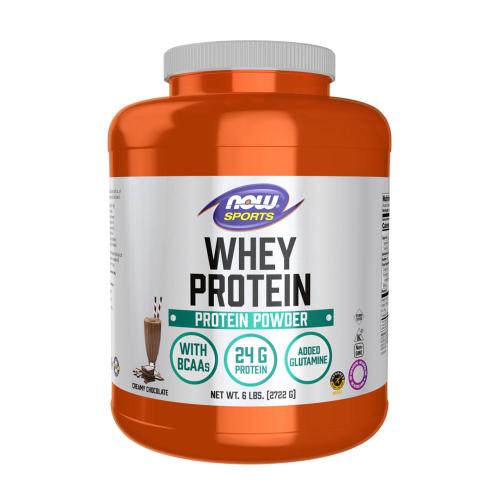 Now Foods Whey Protein (2722 g, Chocolat Crémeux)