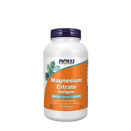 Now Foods Magnesium Citrate 134mg (180 Capsule molle)