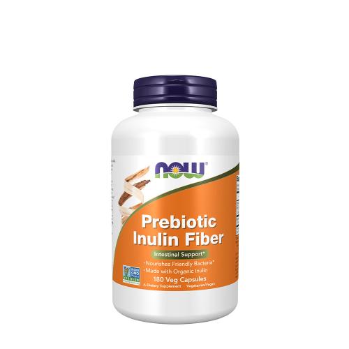 Now Foods Prebiotic Inulin Fiber (180 Capsule végétale)