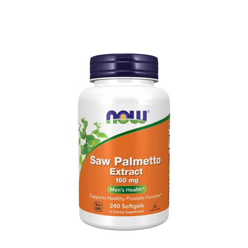 Now Foods Saw Palmetto Extract 160 mg (240 Capsule molle)