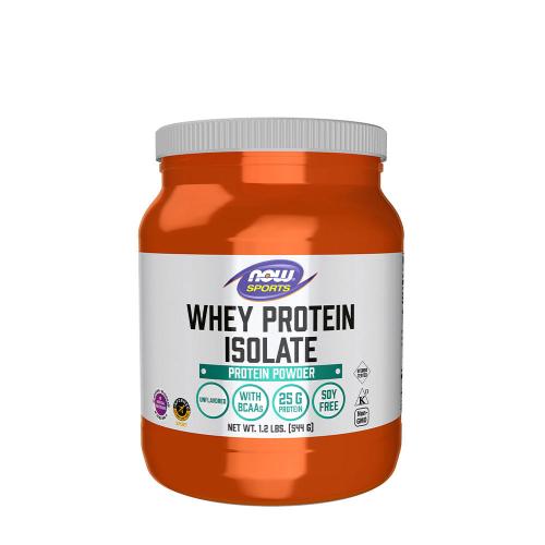 Now Foods Whey Protein Isolate (544 g, Sans Arôme)