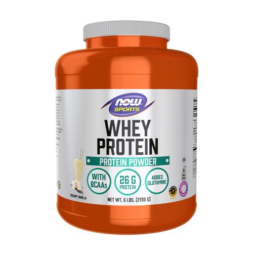 Now Foods Whey Protein (2722 g, Vanille Crémeuse)