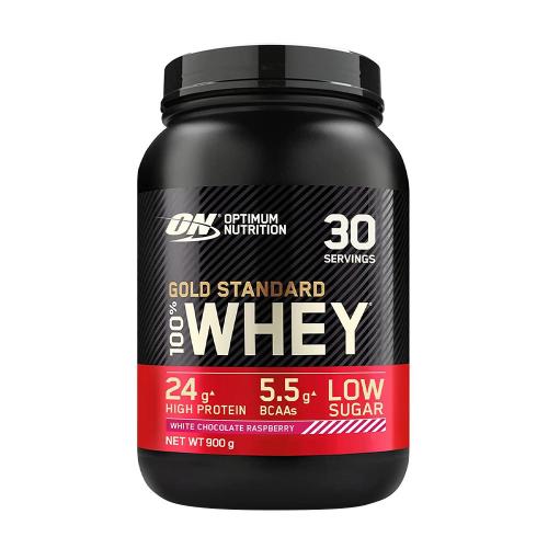 Optimum Nutrition Gold Standard 100% Whey™ (900 g, Chocolat Blanc et Framboise)