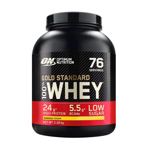 Optimum Nutrition Gold Standard 100% Whey™ (2.27 kg, Banane Crémeuse)