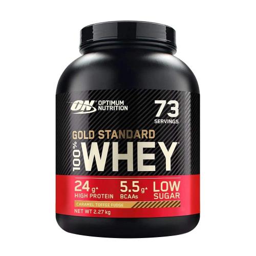 Optimum Nutrition Gold Standard 100% Whey™ (2.27 kg, Fudge au Caramel)