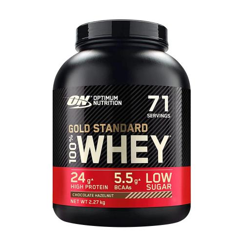 Optimum Nutrition Gold Standard 100% Whey™ (2.27 kg, Chocolat aux Noisettes)