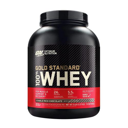 Optimum Nutrition Gold Standard 100% Whey™ (2.27 kg, Double Chocolat)