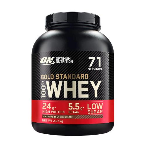 Optimum Nutrition Gold Standard 100% Whey™ (2.27 kg, Chocolat au Lait Extrême)