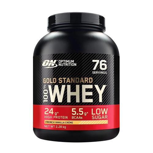 Optimum Nutrition Gold Standard 100% Whey™ (2.27 kg, Vanille Française Crémeuse)