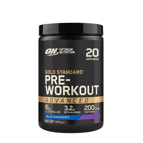 Optimum Nutrition Gold Standard Pre-Workout Advanced (420 g, Framboise Bleue)