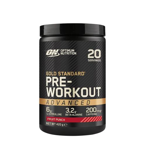 Optimum Nutrition Gold Standard Pre-Workout Advanced (420 g, Punch aux Fruits)