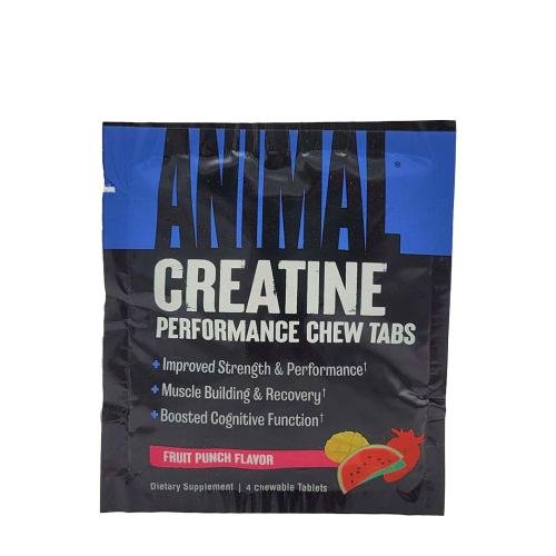 Universal Nutrition Animal Creatine Chews (4 Comprimé à mâcher, Punch aux Fruits)