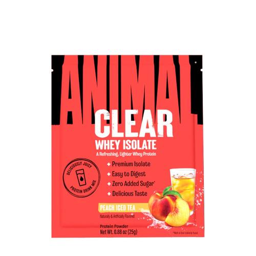 Universal Nutrition Animal Clear Whey Isolate Sample (25 g, Thé Glacé à la Pêche)