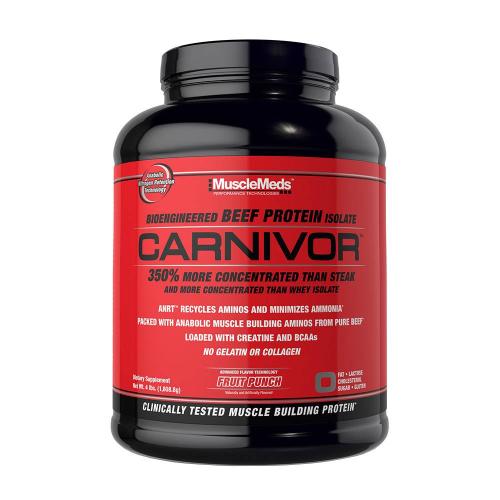 MuscleMeds Carnivor™ 100% Beef Protein (56 Portion, Punch aux Fruits)