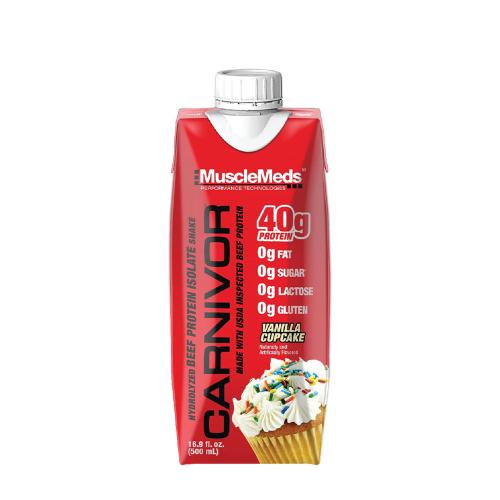 MuscleMeds Carnivor RTD Beef Protein Shake (500 ml, Biscuit Vanille)