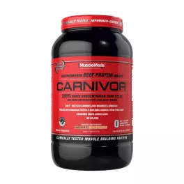   MuscleMeds Carnivor™ 100% Beef Protein (938 g, Beurre de Cacahuètes Chocolat)
