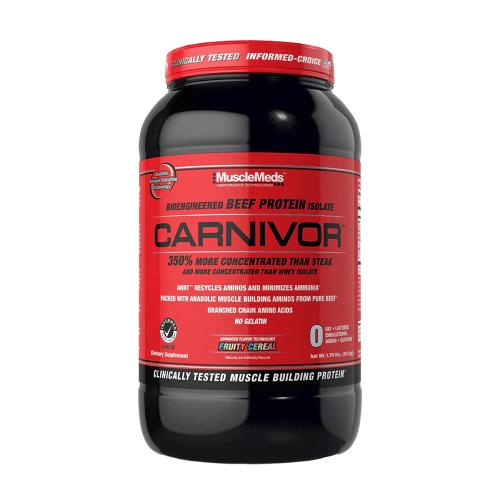 MuscleMeds Carnivor™ 100% Beef Protein (812 g, Céréales Fruitées)