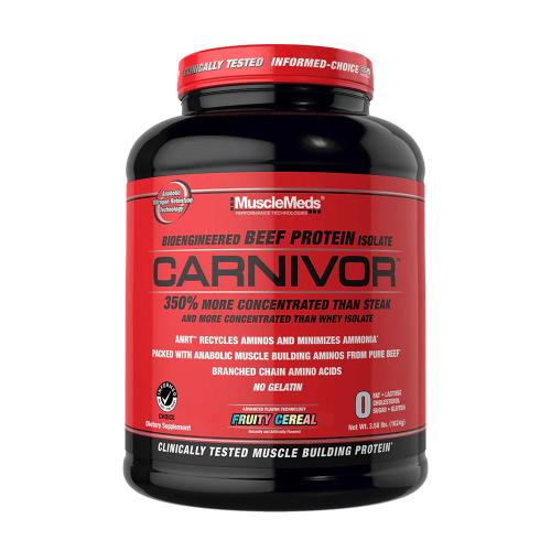 MuscleMeds Carnivor™ 100% Beef Protein (1624 g, Céréales Fruitées)