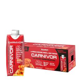   MuscleMeds Carnivor RTD Beef Protein Shake (12 Paquet, Caramel Salé)