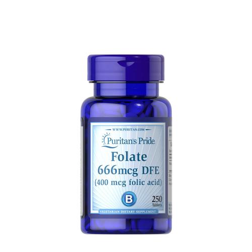 Puritan's Pride Folic Acid 400 mcg (250 Comprimé)