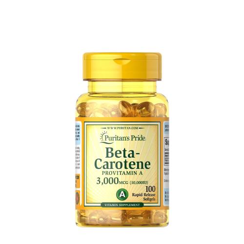 Puritan's Pride Beta-Carotene 10,000 IU (100 Capsule molle)