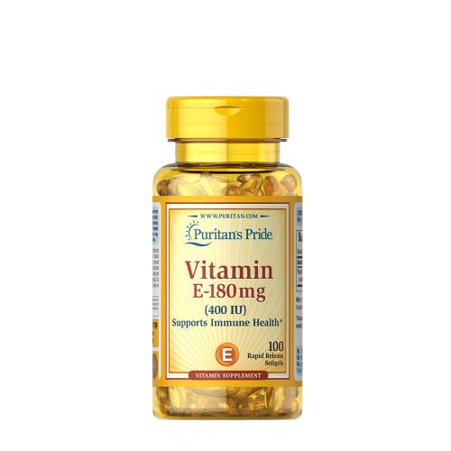 Puritan's Pride Vitamin E-400 IU (100 Capsule molle)