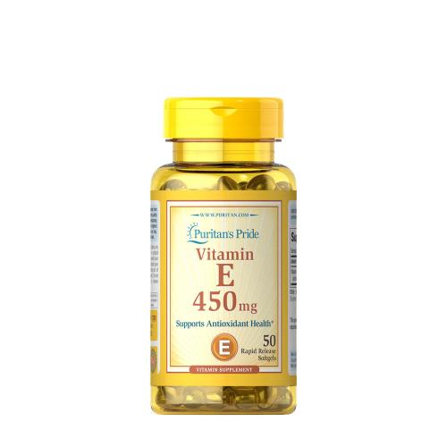 Puritan's Pride Vitamin E-1000 IU (50 Capsule molle)