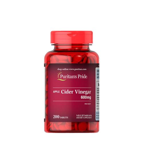 Puritan's Pride Apple Cider Vinegar 600 mg (200 Comprimé)