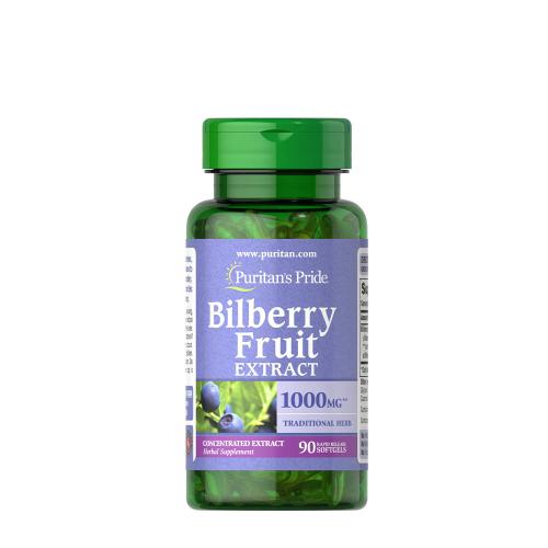 Puritan's Pride Bilberry 1000 mg (90 Capsule molle)