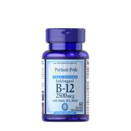   Puritan's Pride Vitamin B-12 2500 With Folic Acid (60 Comprimé à sucer mini)