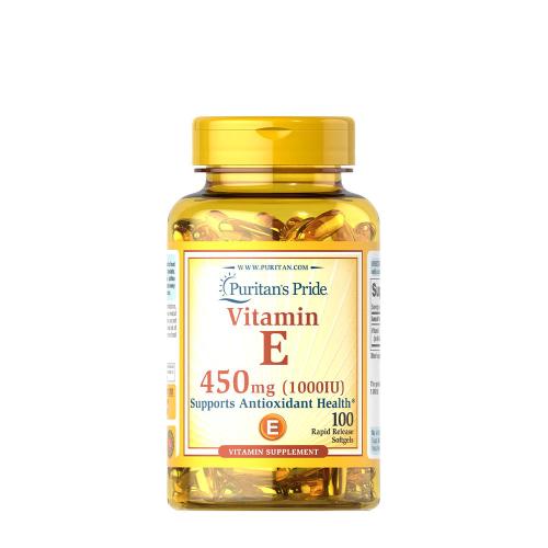 Puritan's Pride Vitamin E-1000 IU (100 Capsule molle)