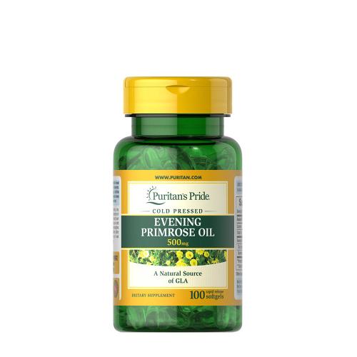 Puritan's Pride Evening Primrose Oil 500 mg with GLA (100 Capsule molle)