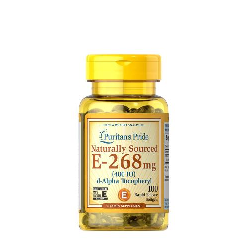 Puritan's Pride Vitamin E-400 IU Naturally Sourced (100 Capsule molle)