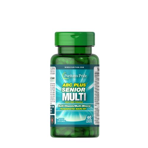 Puritan's Pride ABC Plus Senior Multivitamin Multi-Mineral Formula with Zinc (60 Capsule)