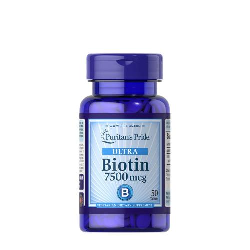 Puritan's Pride Biotin 7500 mcg (50 Comprimé)