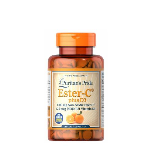 Puritan's Pride Ester-C® Plus D3 (60 Comprimé)