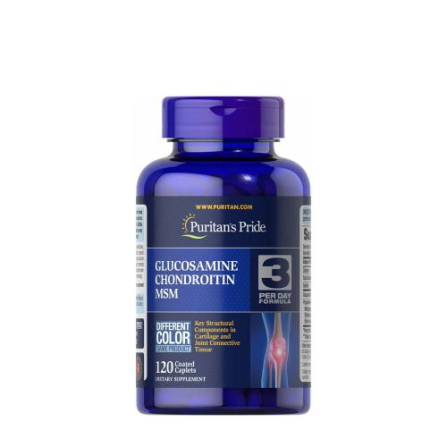 Puritan's Pride Glucosamine, Chondroitin And MSM (120 Capsule)