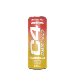 Cellucor C4 Smart Energy Drink (330 ml, Baies rouges Yuzu)