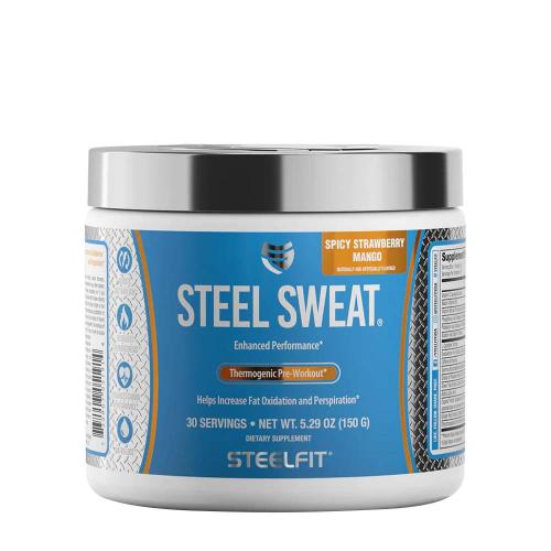 Steelfit Steel Sweat® - Thermogenic Pre-workout (150 g, Mangue Fraise Épicée)