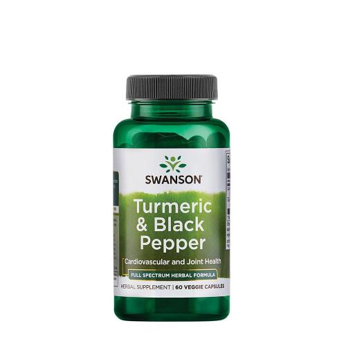 Swanson Turmenic & Black Pepper (60 Capsule)